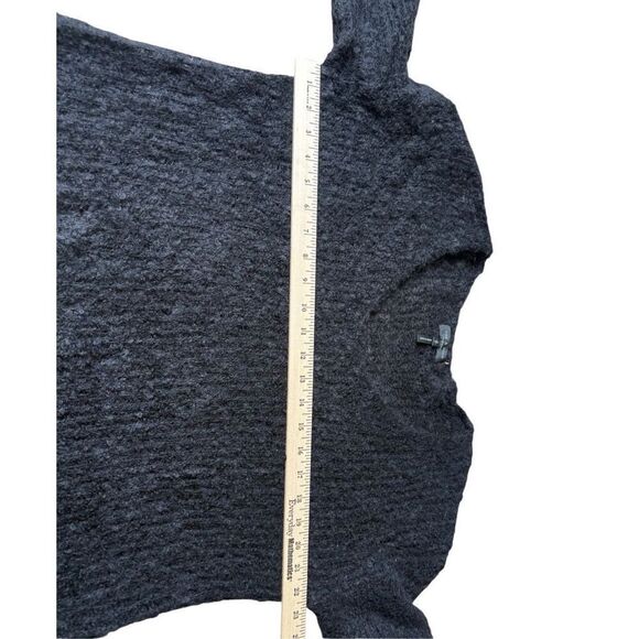 RAG & BONE FREDA ALPACA BLEND V NECK SWEATER size S Small Black Relaxed - Picture 6 of 10